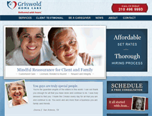 Tablet Screenshot of griswoldsa.com